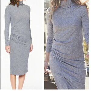 Athleta Gray Midi Dress